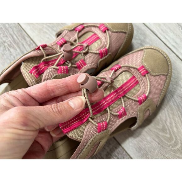 Lands End Women’s Sports Sandals All Weather Closed Toe River Sandals Size 8 - Picture 6 of 13